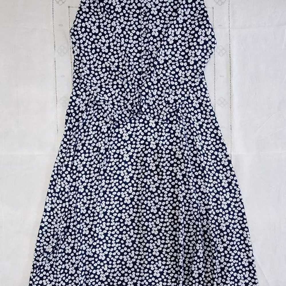 Studio Clip Floral Long Dress Navy - image 6