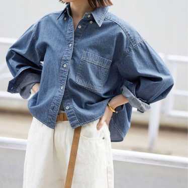 【SLOBE IENA】24SS・LE DENIM Light-On Cropped - image 1