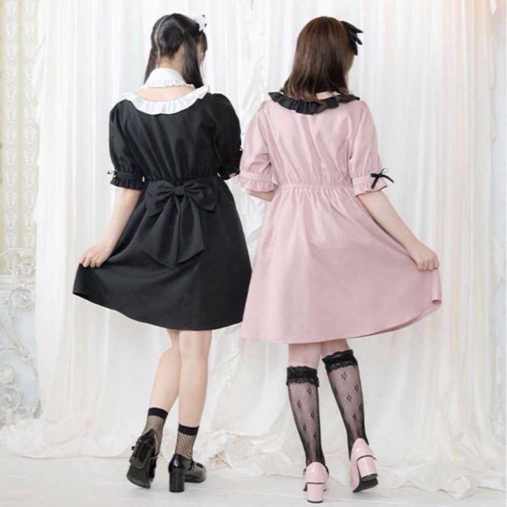 Frill Ribbon Maid Dress 3L - image 2