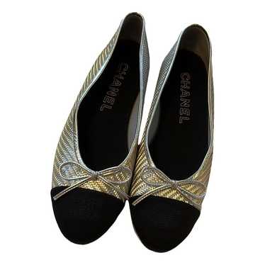 Chanel Cloth ballet flats