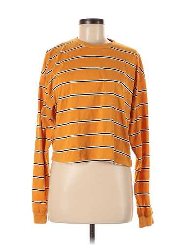 ASOS Women Orange Long Sleeve T-Shirt 6