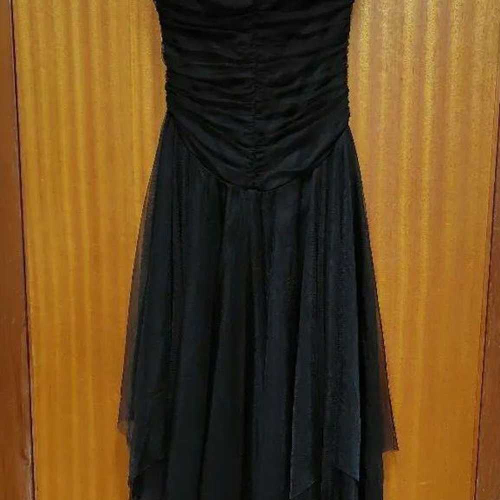 Black tulle long dress - image 1