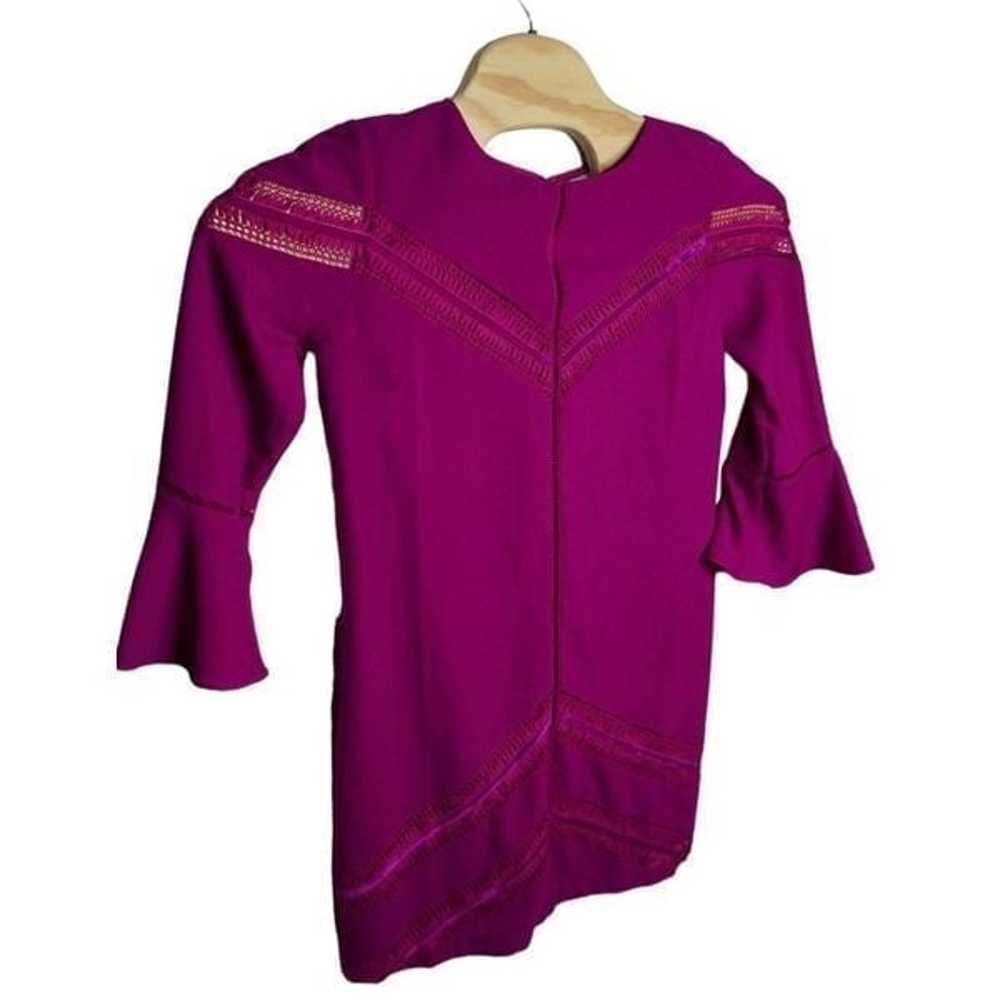 Adelyn Rae Women's Fuchsia Sz Medium Satin Lace B… - image 1