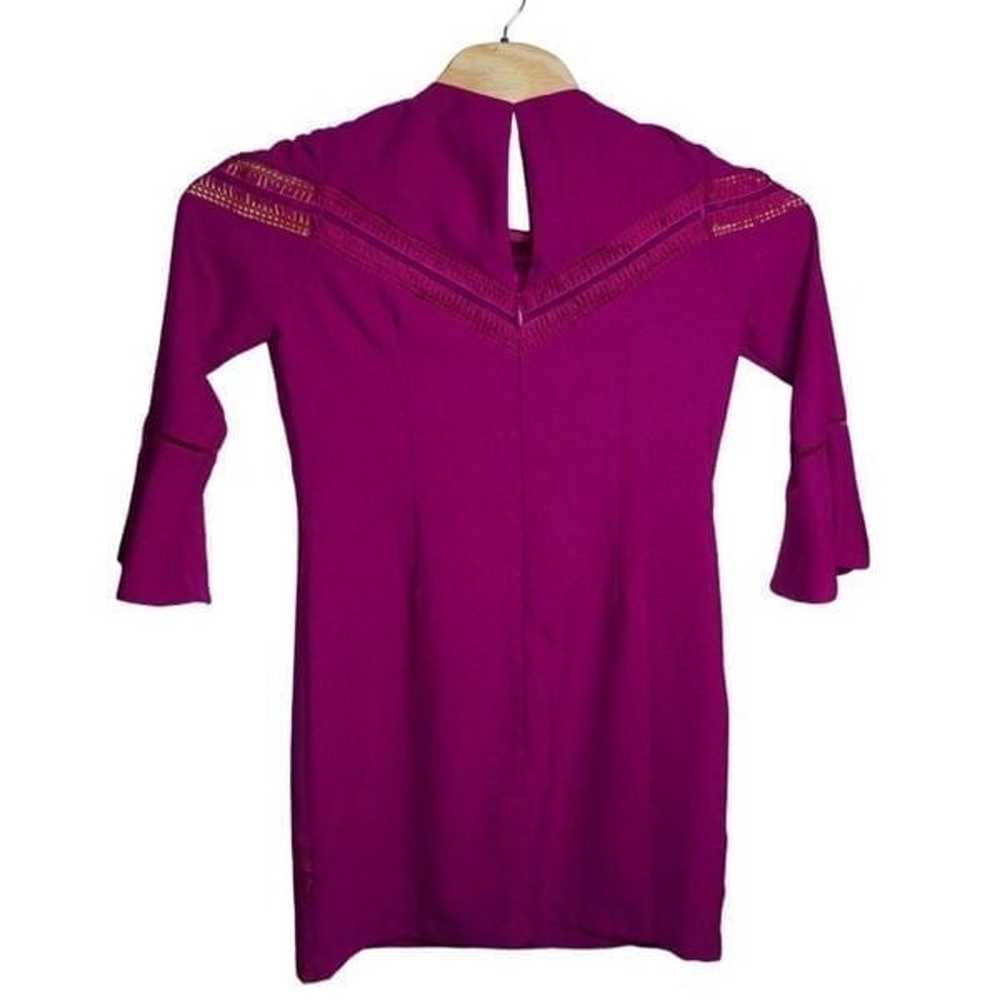 Adelyn Rae Women's Fuchsia Sz Medium Satin Lace B… - image 2