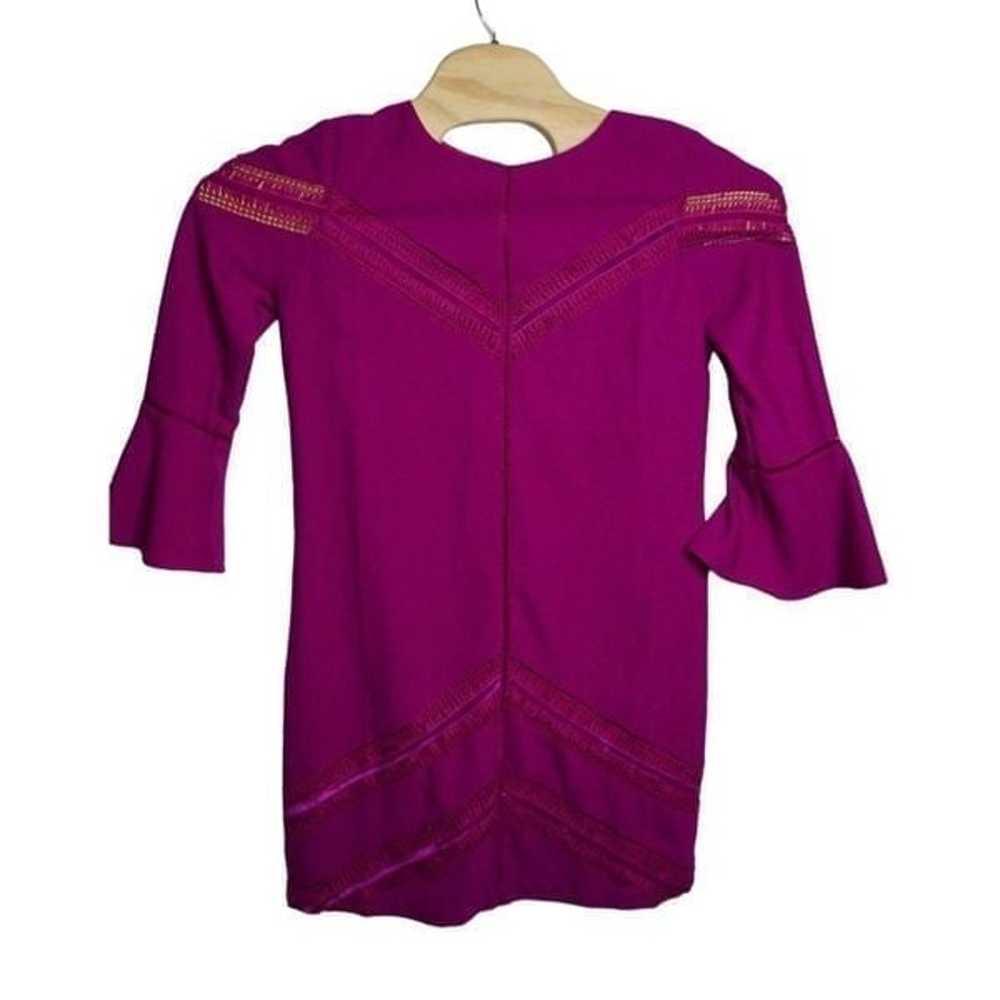 Adelyn Rae Women's Fuchsia Sz Medium Satin Lace B… - image 3