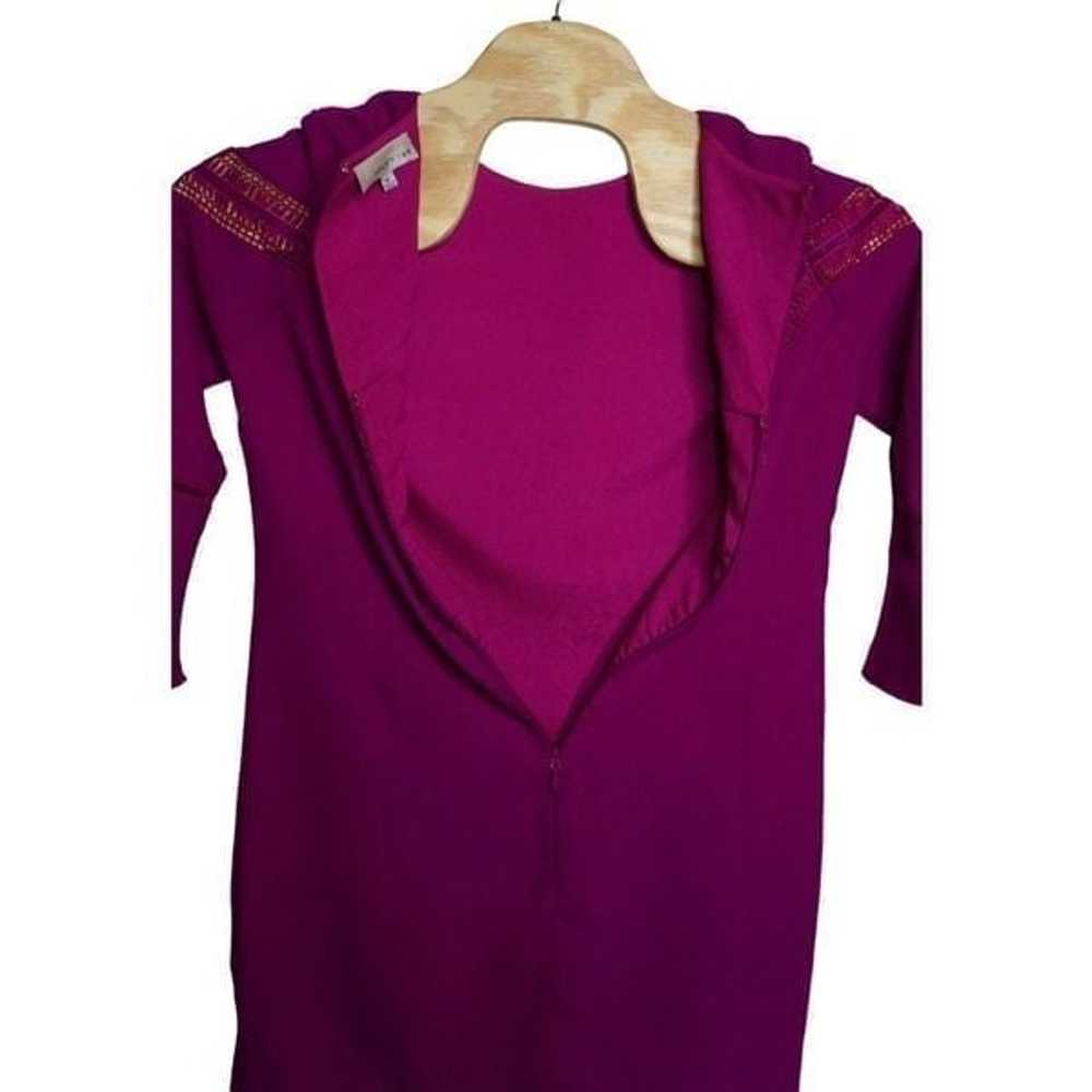 Adelyn Rae Women's Fuchsia Sz Medium Satin Lace B… - image 4