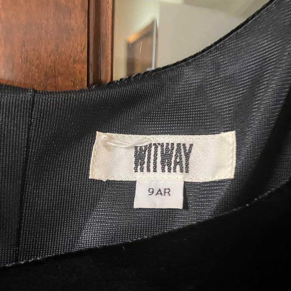 MITWAY Black Bolero Party Dress 9AR - image 3