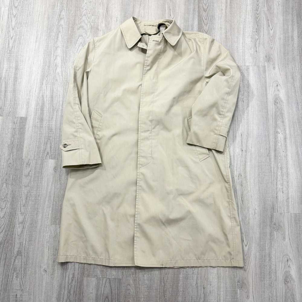 Vintage VINTAGE 90s London Fog Khaki Trench Coat … - image 1