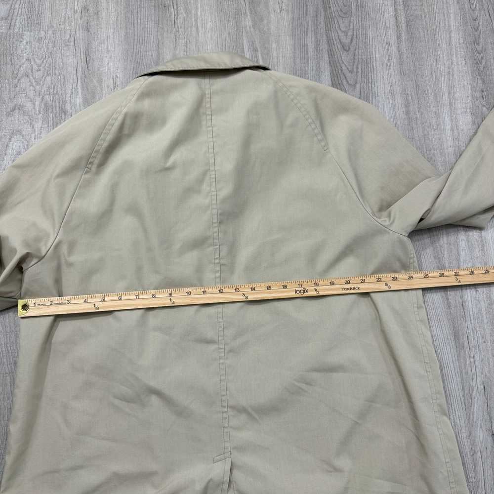 Vintage VINTAGE 90s London Fog Khaki Trench Coat … - image 7