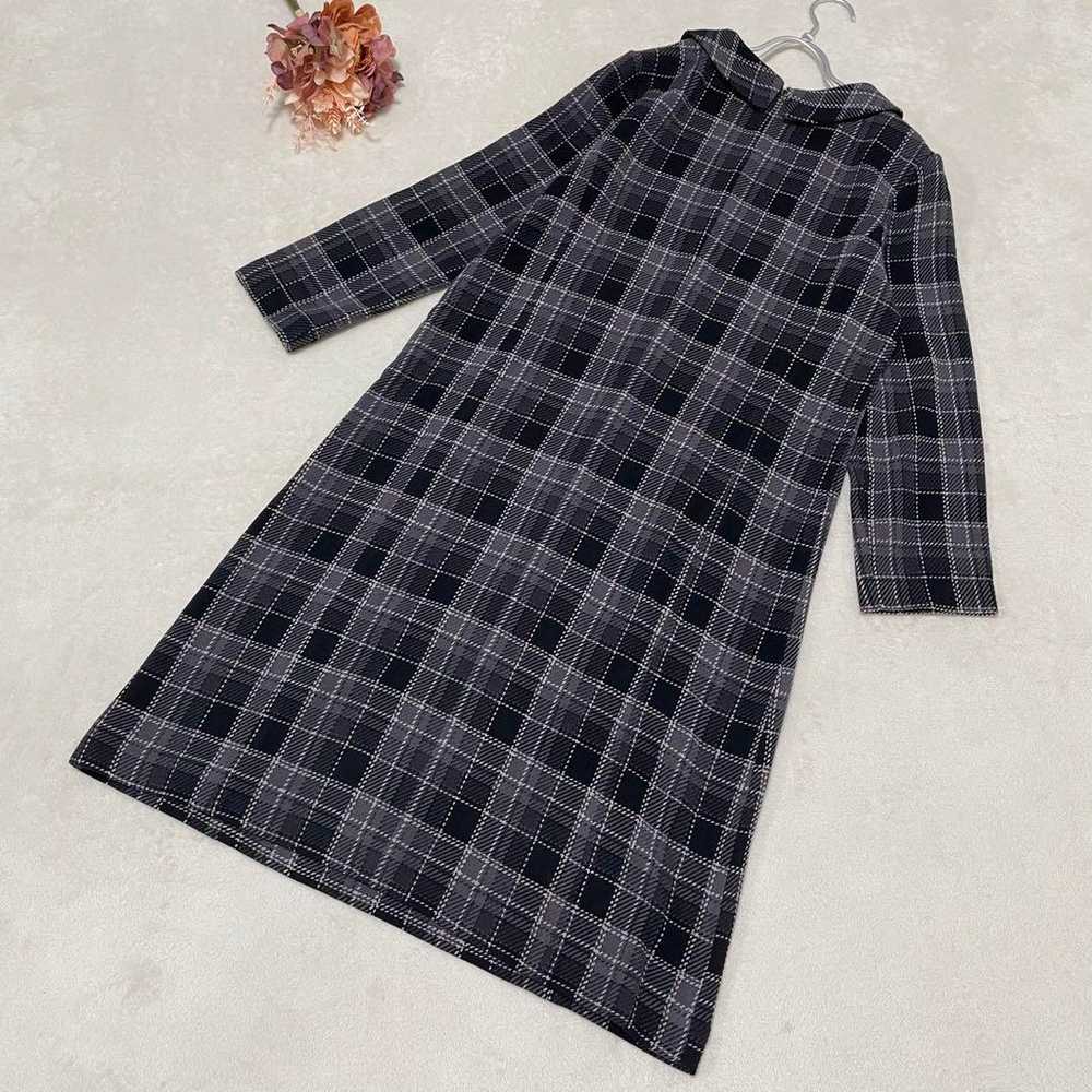 PART2 By Junko Shimada ♡ Checked Dress Size 11 Bl… - image 12