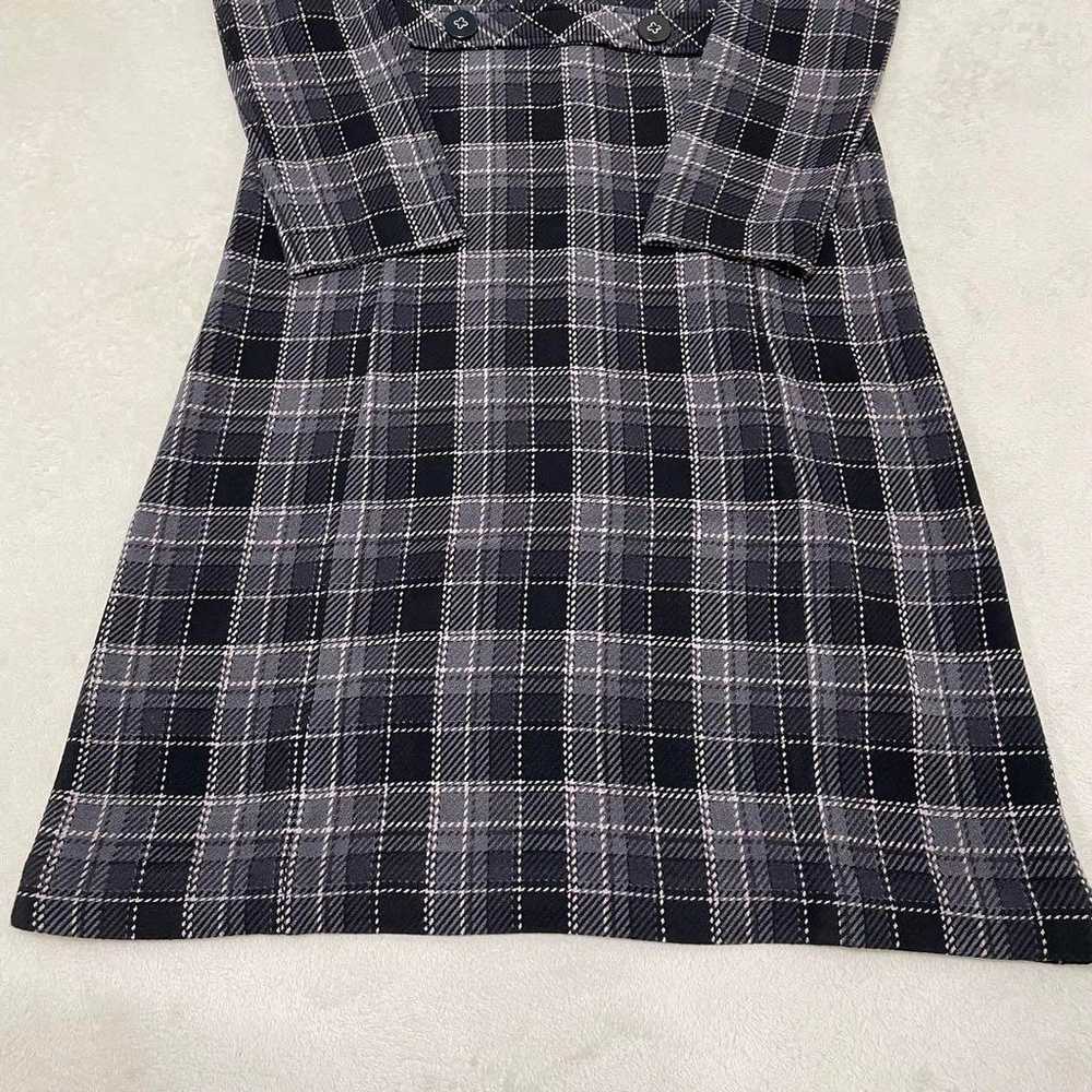 PART2 By Junko Shimada ♡ Checked Dress Size 11 Bl… - image 9