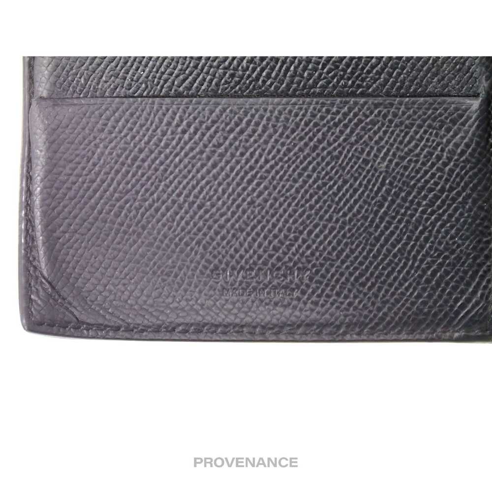 Givenchy 🔴 Givenchy Bifold Wallet - Black Graine… - image 7