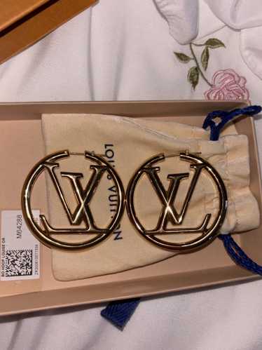 Louis Vuitton Louis Vuitton Louise Hoop Earrings