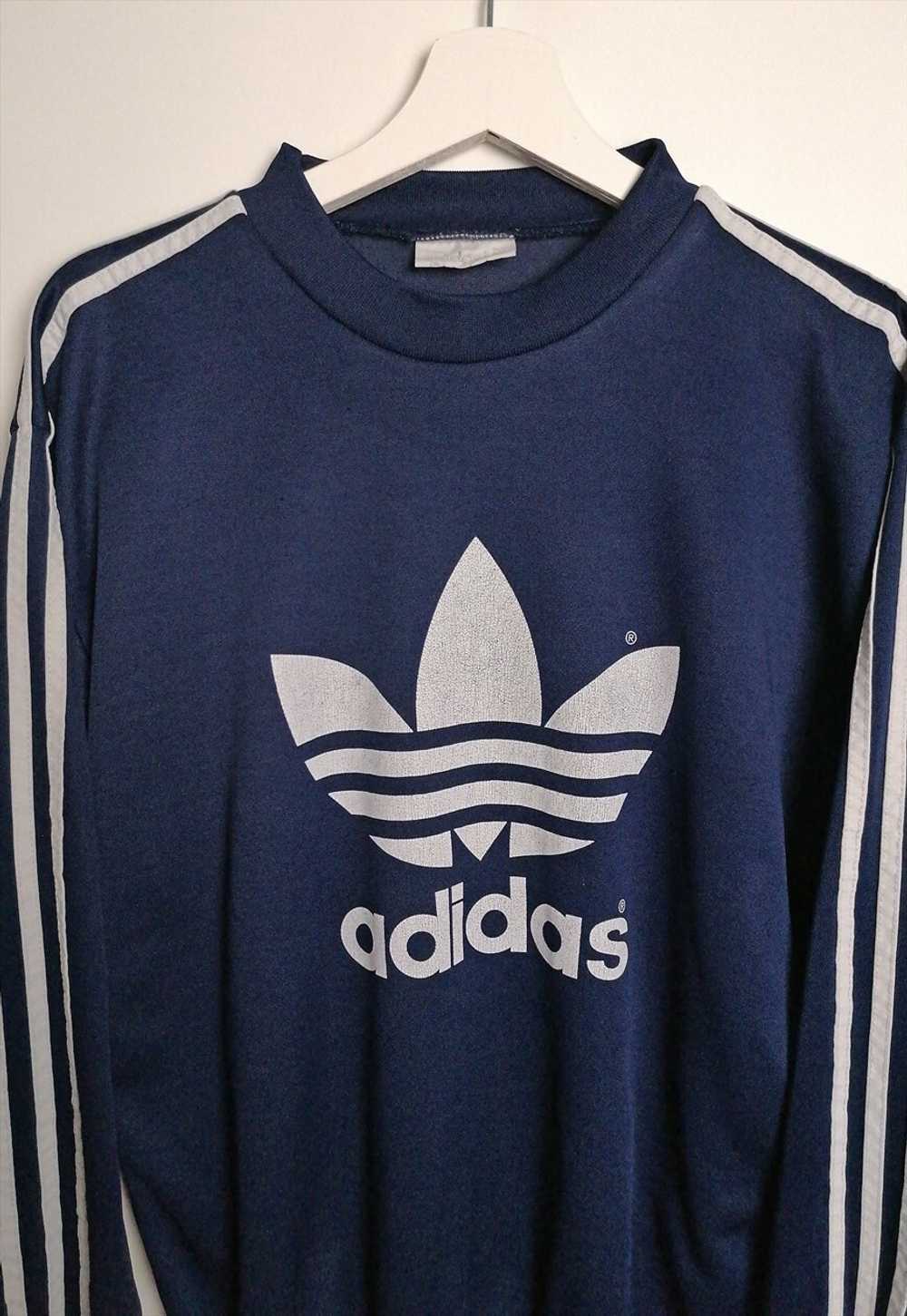 Vintage 90's ADIDAS Originals Big Logo Trefoil Tr… - image 2