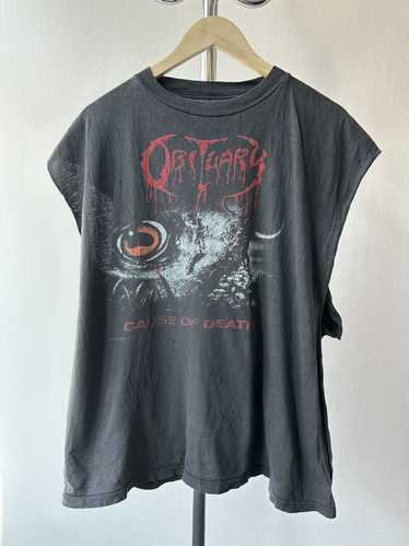 Band Tees × Vintage Vintage Obituary “Cause of Dea