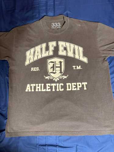 Half Evil Half Evil University Tee