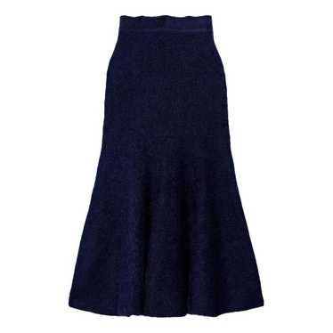 Khaite Cashmere mid-length skirt