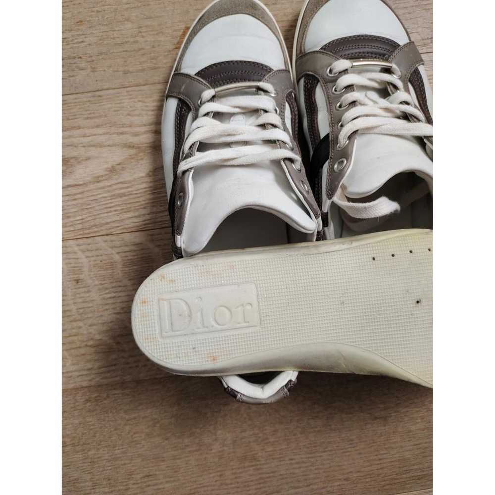 Dior Homme B18 leather low trainers - image 10