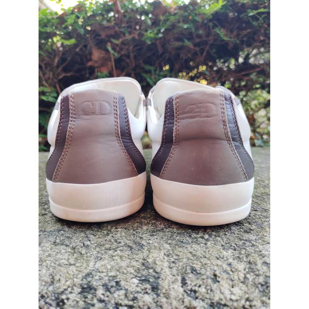 Dior Homme B18 leather low trainers - image 5