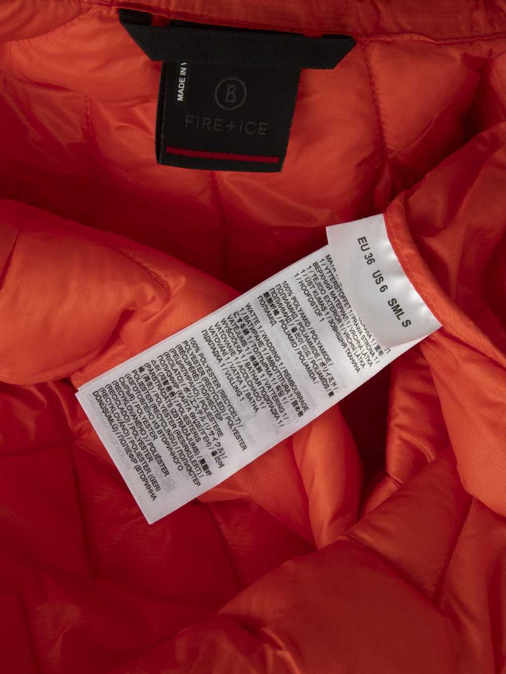 Bogner Orange Insulated Quilted Jacket - image 7