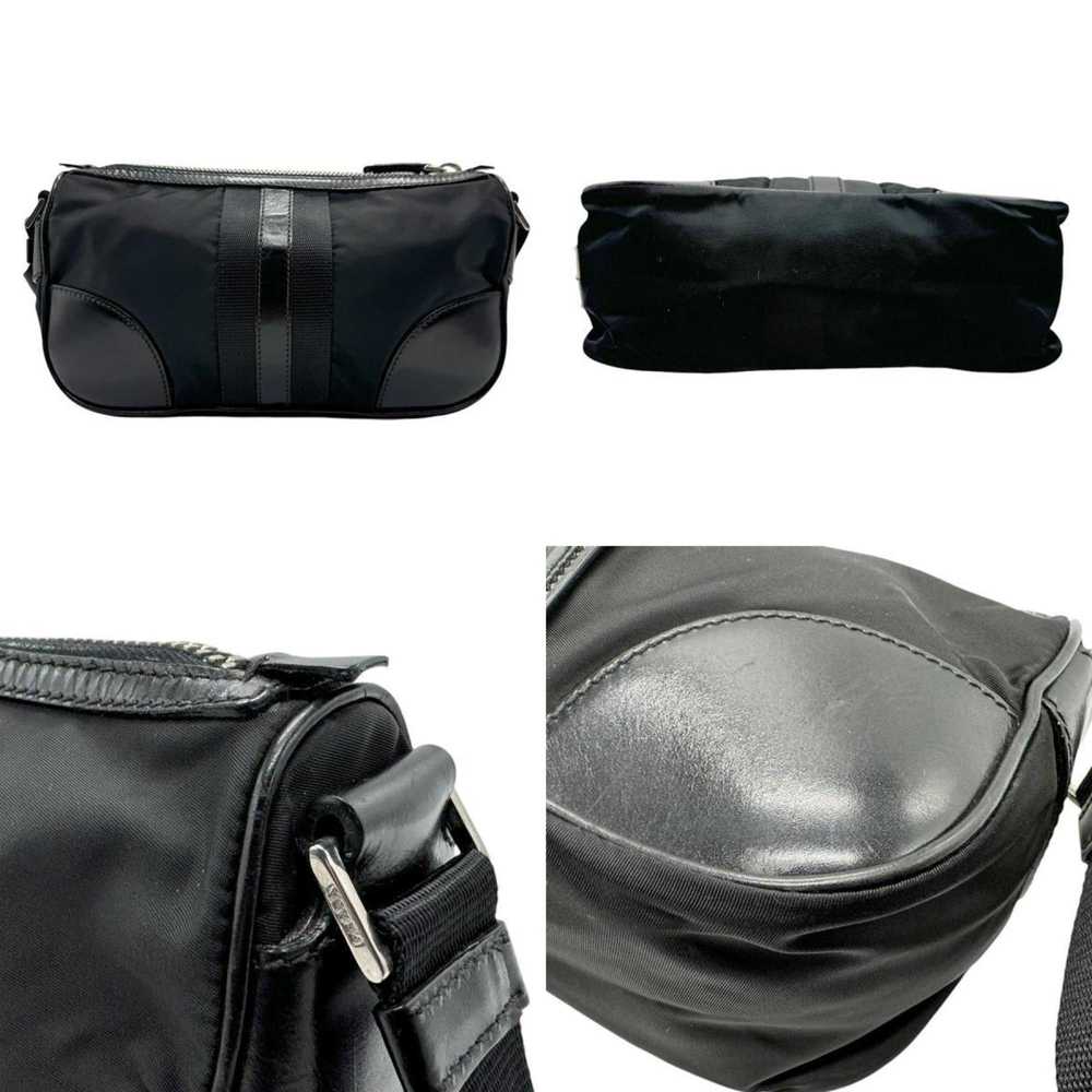 Prada PRADA Shoulder Bag Nylon Leather Black Men … - image 3