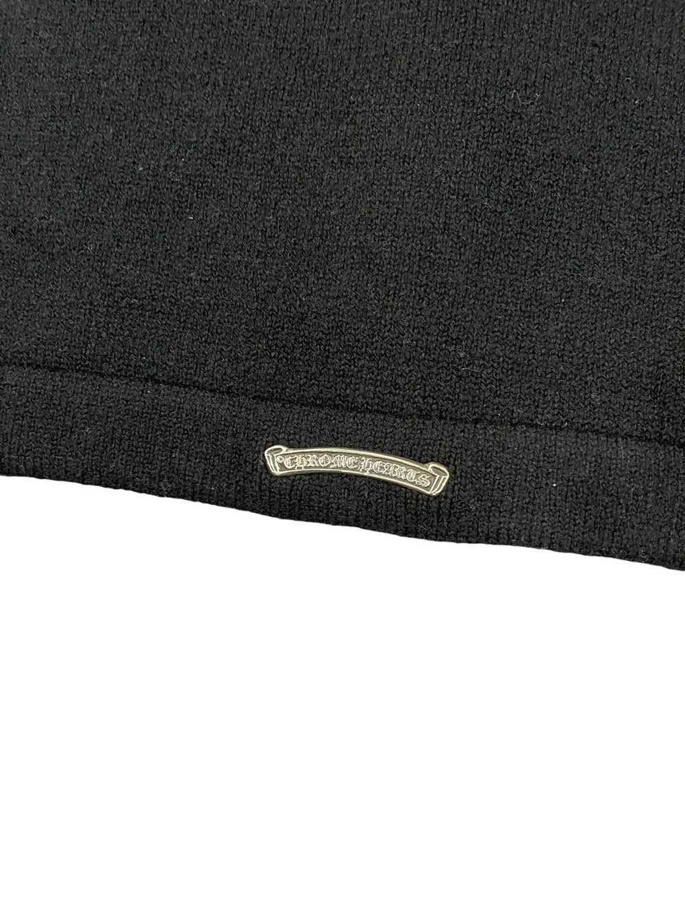 Chrome Hearts Black Cashmere & Cross Patch Embroi… - image 9