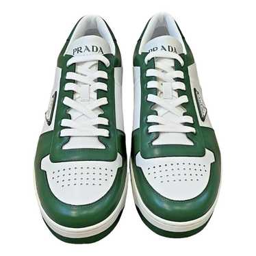 Prada Leather low trainers