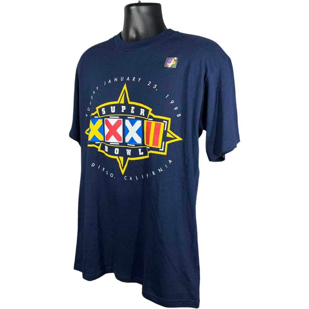 Vintage Vintage Super Bowl 32 NFL Tee 1998 - image 3