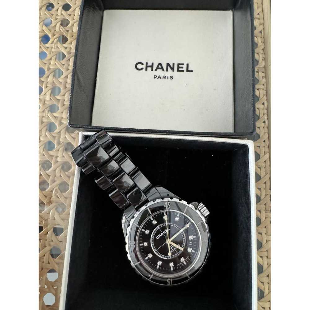 Chanel J12 Automatique ceramic watch - image 12