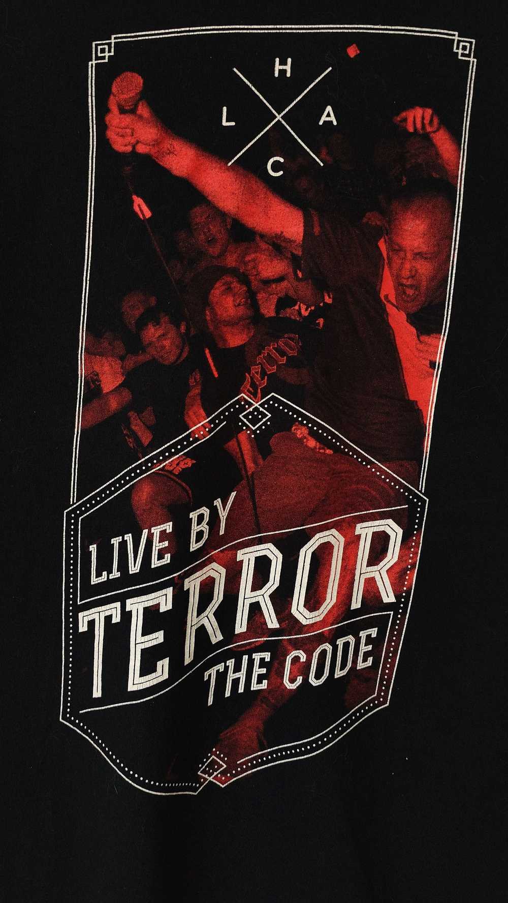 Band Tees × Rock Band × Vintage Terror Live by th… - image 2