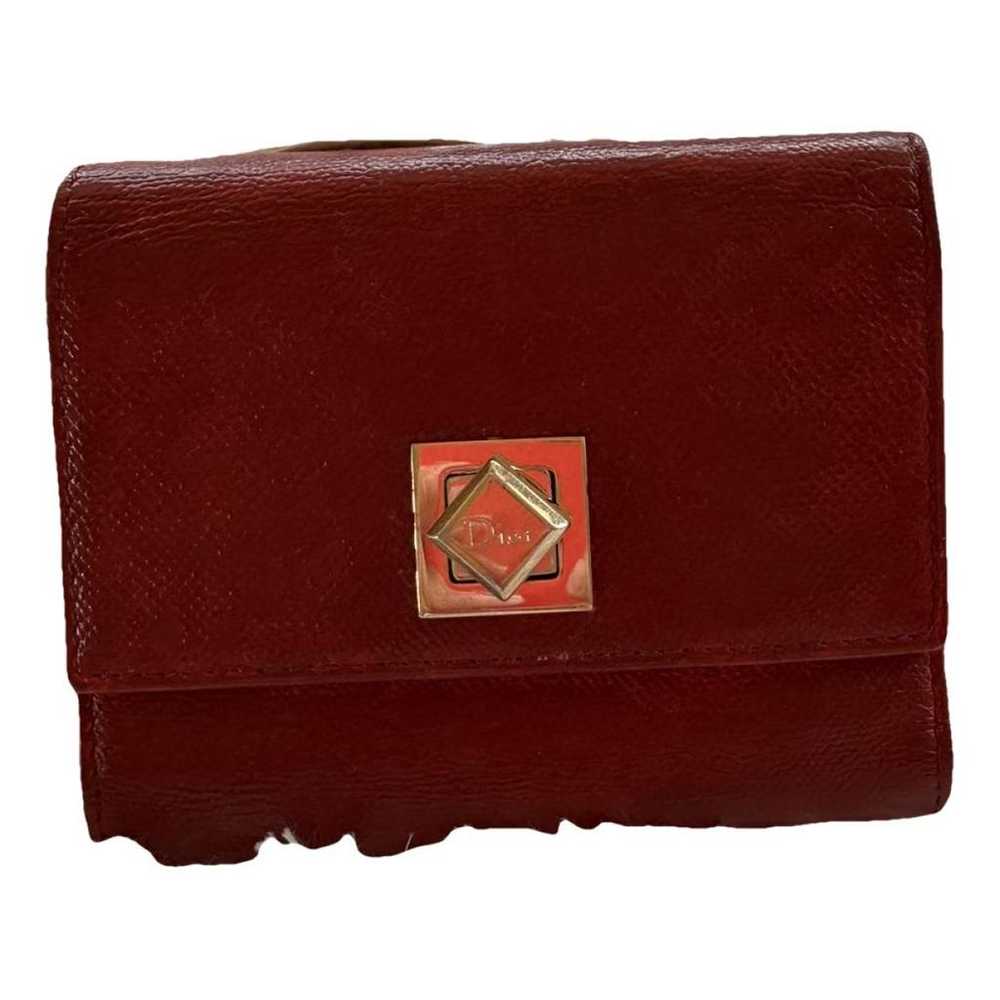 Dior Leather wallet - image 1