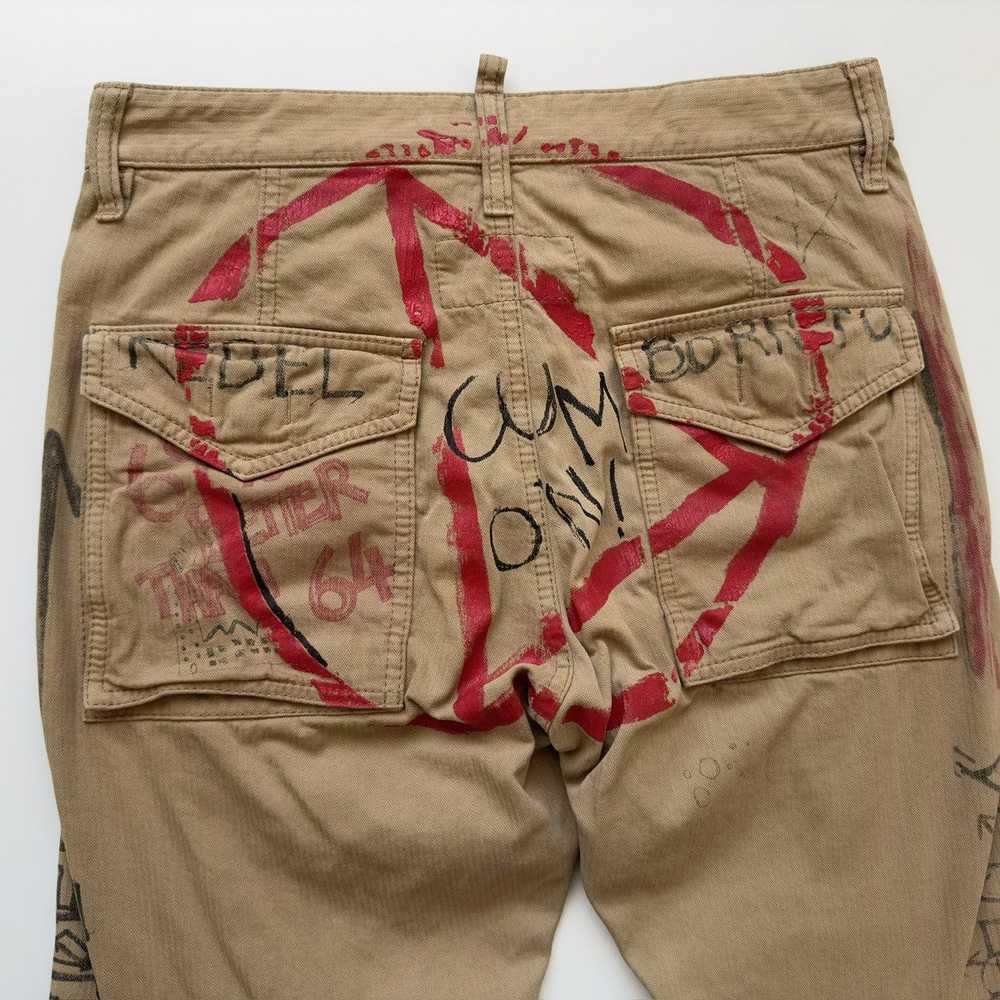 Dsquared2 Dsquared2 F/W12 Anarchy Graffiti Milita… - image 2