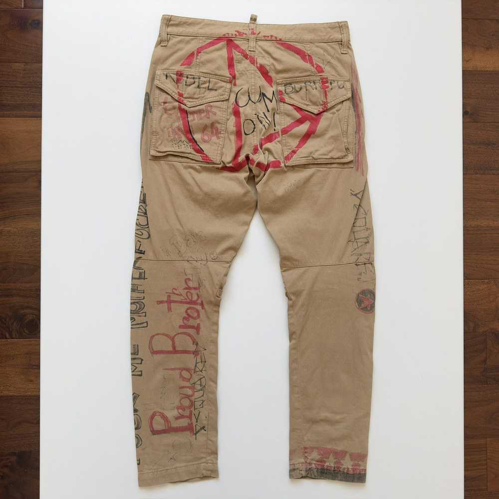 Dsquared2 Dsquared2 F/W12 Anarchy Graffiti Milita… - image 3