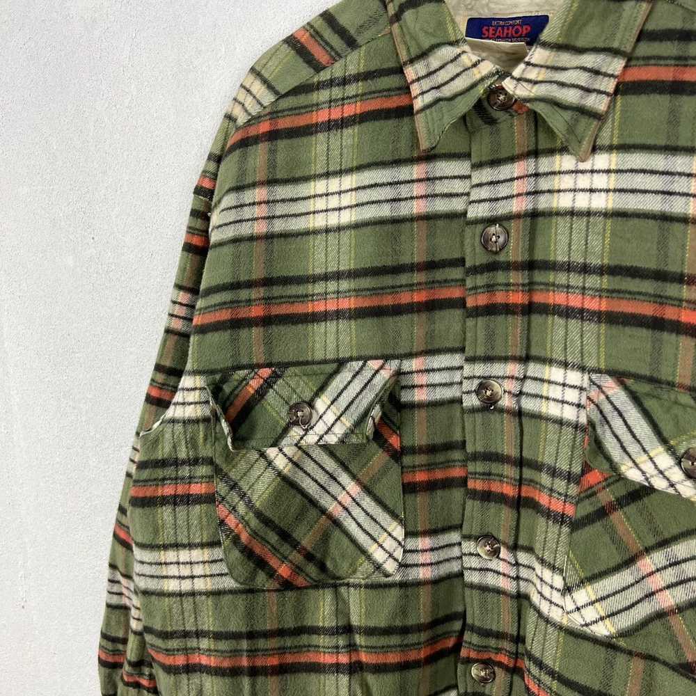 Flannel × Japanese Brand × Workers VINTAGE SEAHOP… - image 6