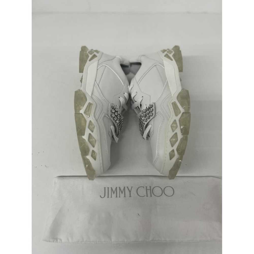 Jimmy Choo Leather low trainers - image 11