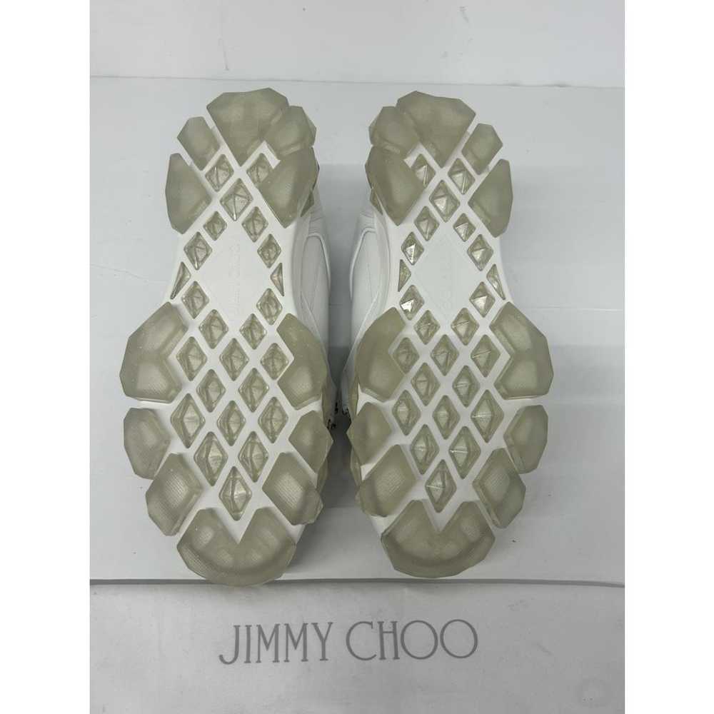 Jimmy Choo Leather low trainers - image 7