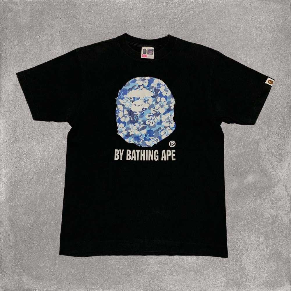 Bape Bape Medium By Bathing Ape Flower Camo Black… - image 1