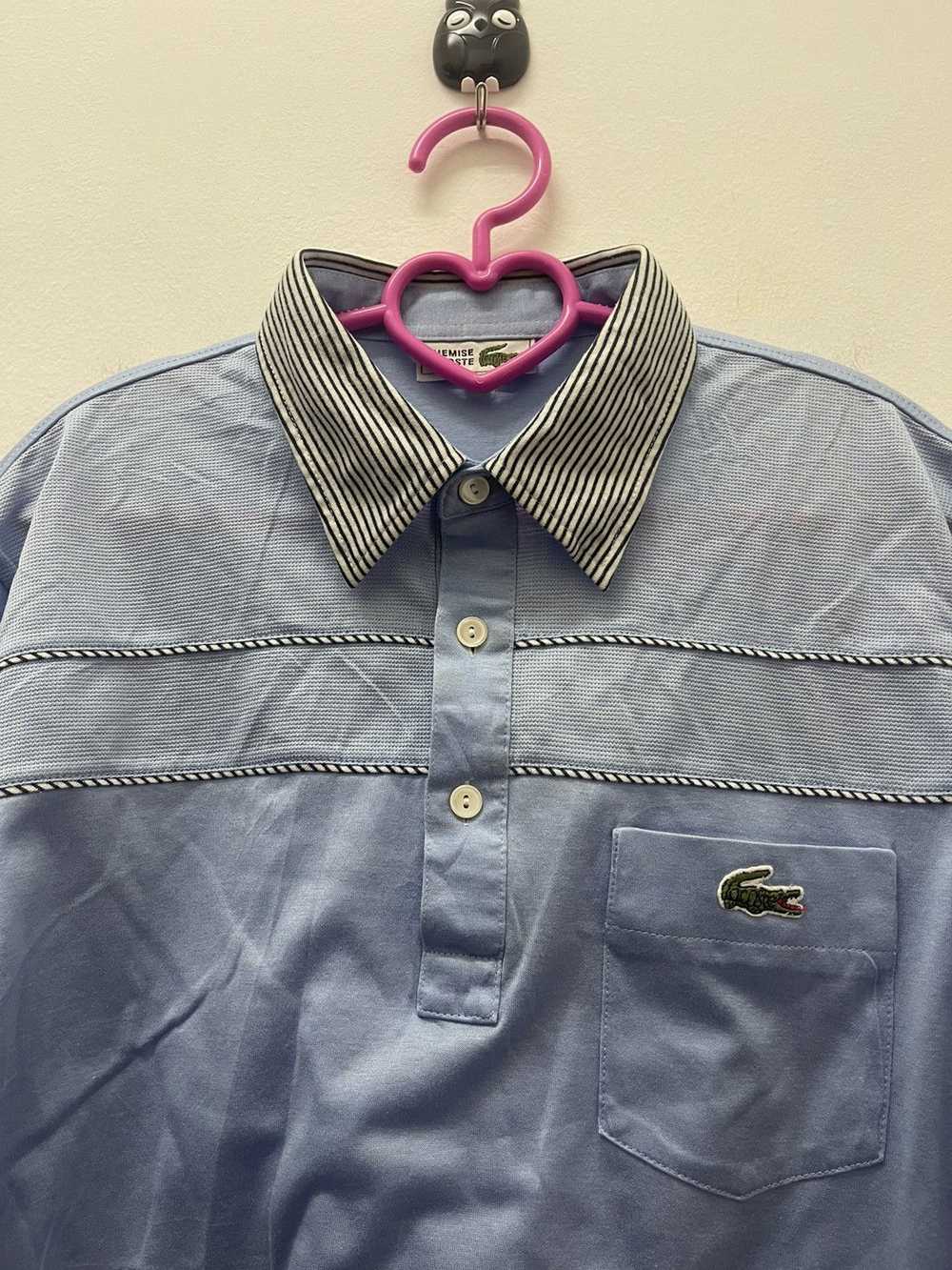 Lacoste × Vintage Rare Vintage CHEMISE LACOSTE Si… - image 3