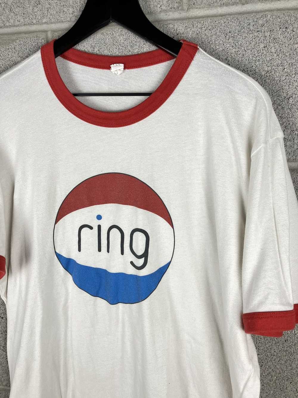 Tee × Tee Shirt × Vintage Vintage Ring Pepsi Grap… - image 2