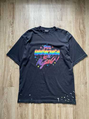 Balenciaga BALENCIAGA 90 10 MYSELF TEE