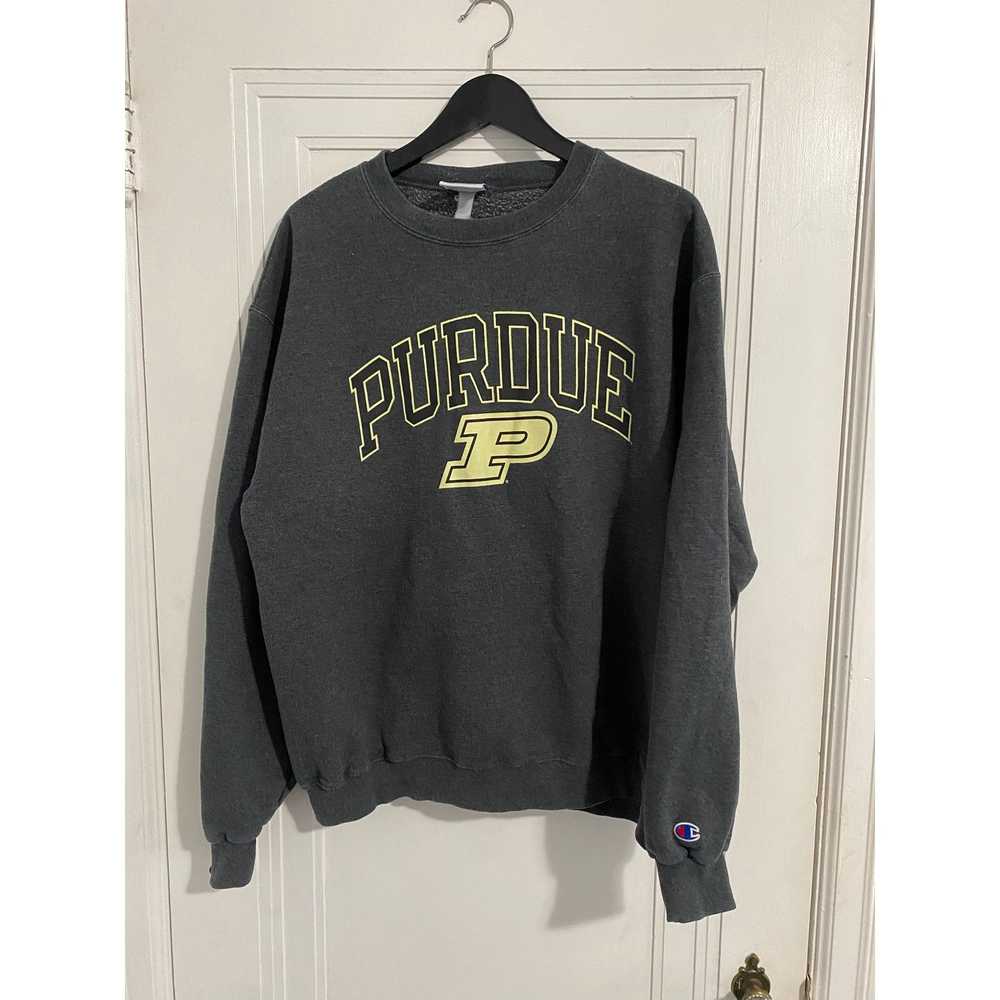 Champion Purdue Boilermakers Champion Crewneck Sw… - image 1