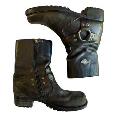 Harley Davidson Leather biker boots