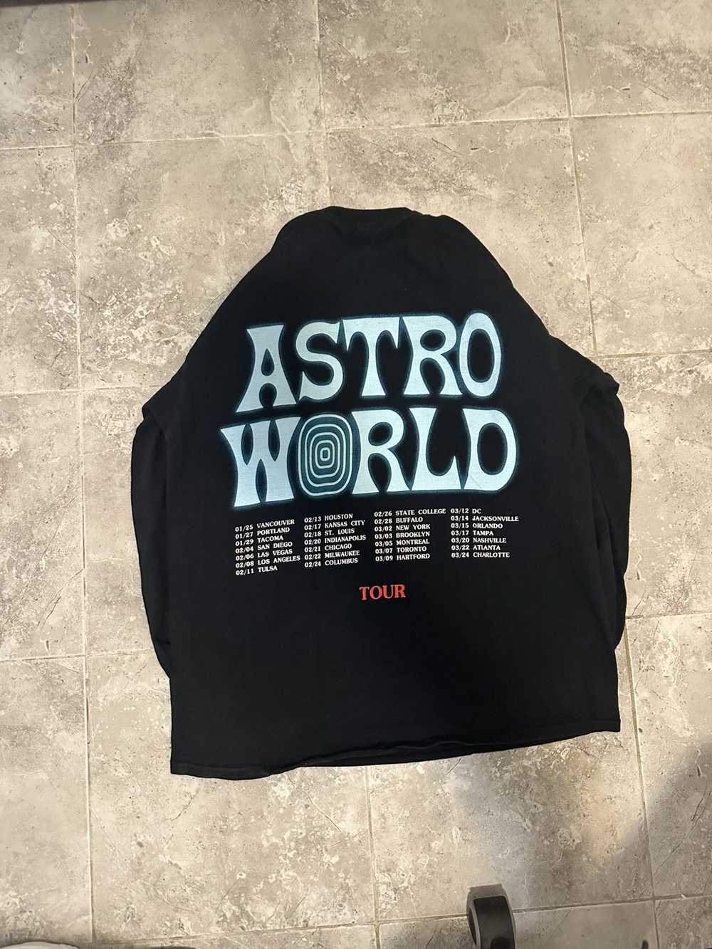 Travis Scott Travis Scott Astroworld Longsleeve T… - image 4