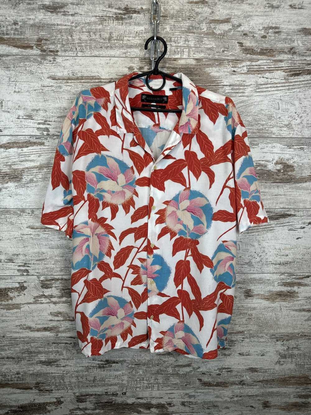 Allsaints × Crazy Shirts × Hawaiian Shirt Mens Al… - image 1