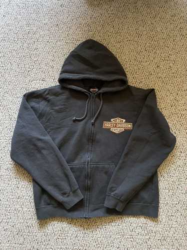 Harley Davidson Harley Davidson full zip up hoodie