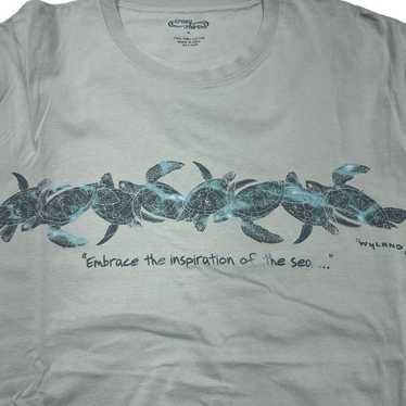 Crazy Shirts Crazy Shirts Sea Turtle Ocean Wyland… - image 1