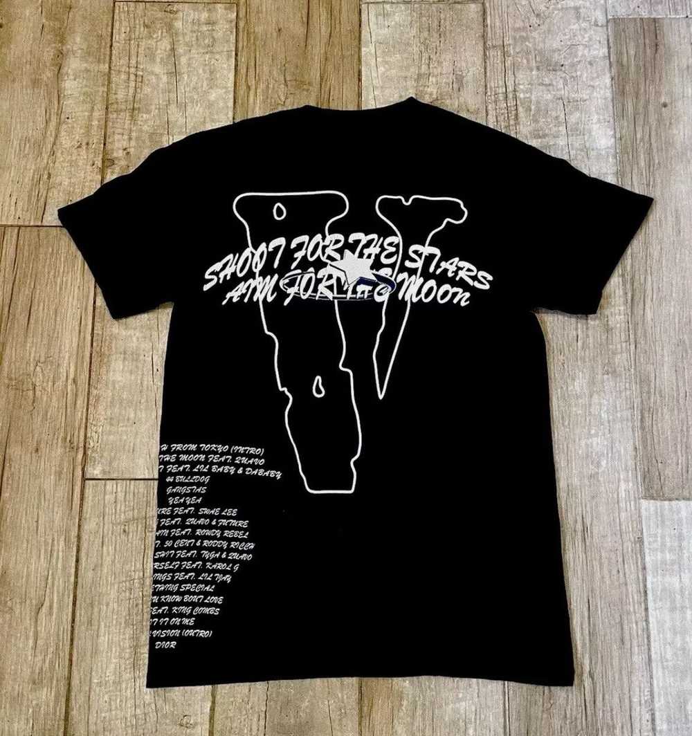 Vlone Pop Smoke x Vlone Tracklist Tee - image 1