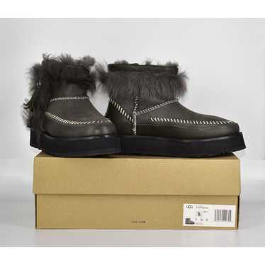 Ugg UGG Blk/Olive Toscana Sheepskin Fluff Punk Mi… - image 1