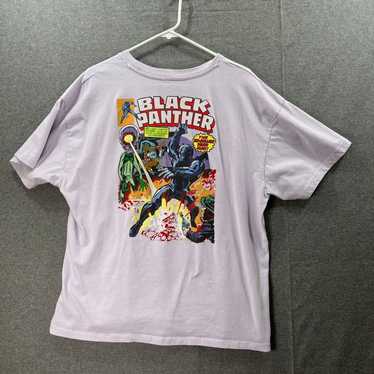 Black Panther Coach Marvel Embroidered T-shirt factory Small