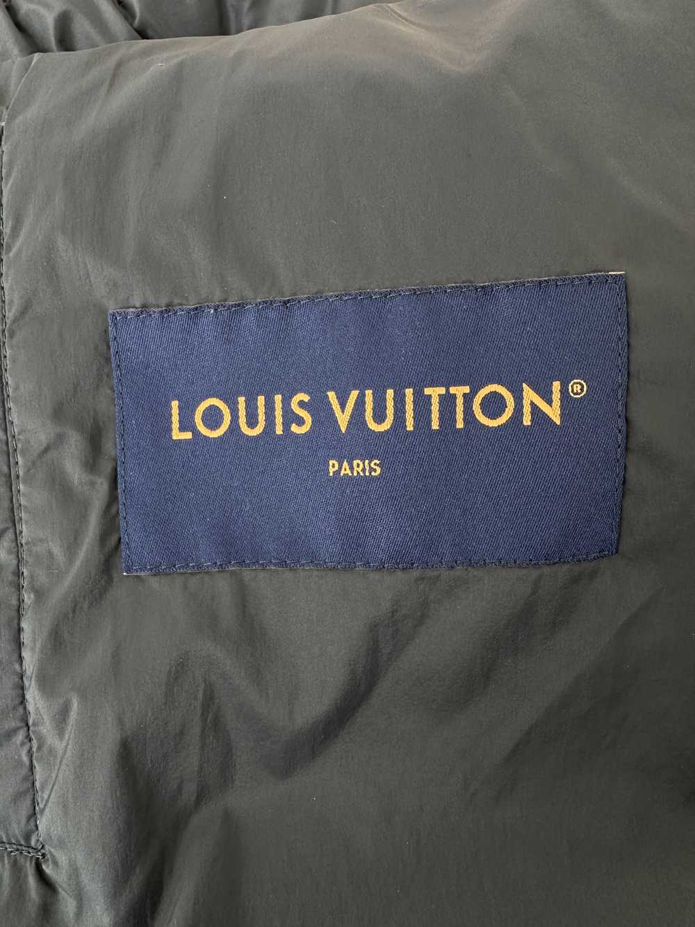 Louis Vuitton Black Embroidered Monogram Puffer J… - image 3